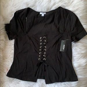 💥 2 for $ 30 💥 🖤 ARDENE Lace up Blouse